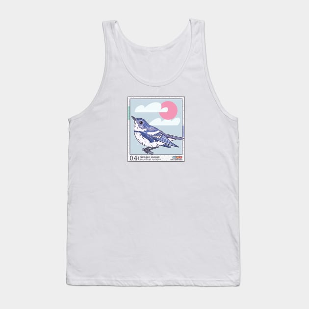 Cerulean Warbler Tank Top by fernandaschallen